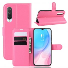 Funda Libro Xiaomi MI A3 Soporte Fucsia