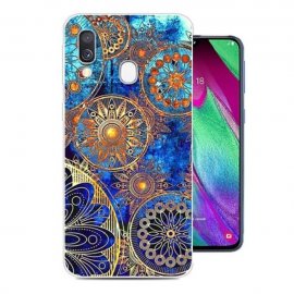 Funda Samsung Galaxy A20 Gel Dibujo Mandala