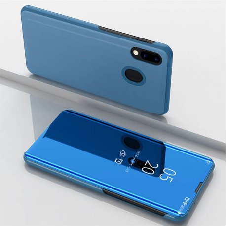 Funda Libro Smart Translucida Samsung Galaxy A20 Azul