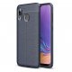 Funda Samsung Galaxy A20e Tpu Cuero Azul