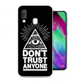 Funda Samsung Galaxy A20e Gel Dibujo Confianza