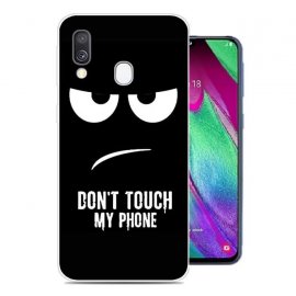 Funda Samsung Galaxy A20e Gel Dibujo Enfadado