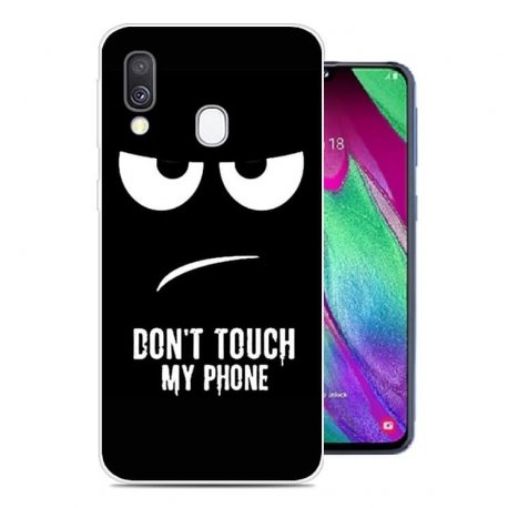 Funda Samsung Galaxy A20e Gel Dibujo Enfadado