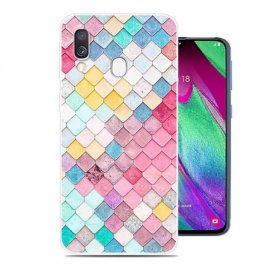 Funda Samsung Galaxy A20e Gel Dibujo Acuarela