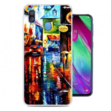 Funda Samsung Galaxy A20e Gel Dibujo Pintura