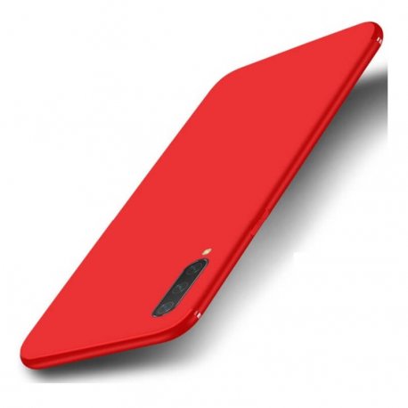 Funda Gel Xiaomi MI 9 Lite Flexible y lavable Mate Roja