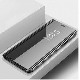 Funda Libro Smart Translucida Xiaomi MI 9 Lite Negra