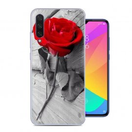 Funda Xiaomi MI 9 Lite Gel Dibujo Rosa