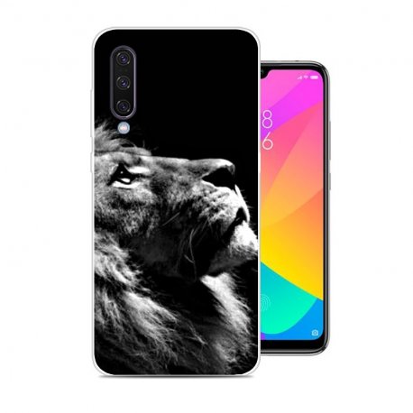 Funda Xiaomi MI 9 Lite Gel Dibujo Leon