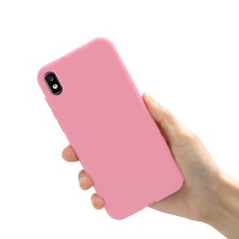 Funda Samsung Galaxy A10 lavable Mate Fucsia Extra fina