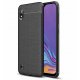 Funda Samsung Galaxy A10 Tpu Cuero 3D Negra