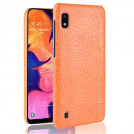 Carcasa Samsung Galaxy A10 Cocodrilo Naranja