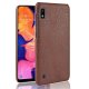 Carcasa Samsung Galaxy A10 Cocodrilo Marron