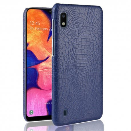 Carcasa Samsung Galaxy A10 Cocodrilo Azul
