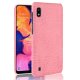 Carcasa Samsung Galaxy A10 Cocodrilo Rosa