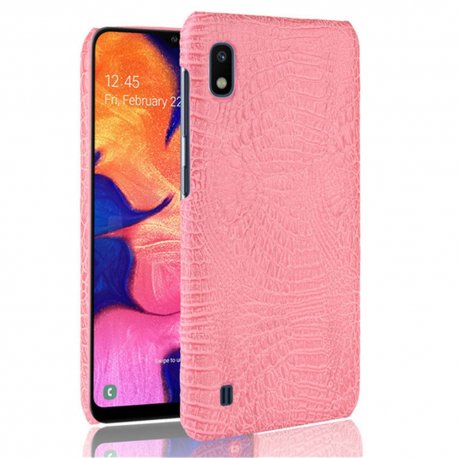 Carcasa Samsung Galaxy A10 Cocodrilo Rosa