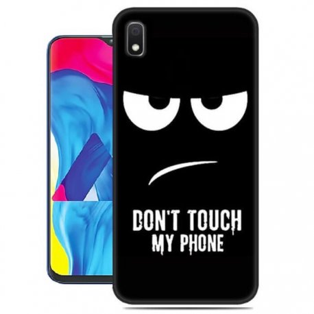 Funda Samsung Galaxy A10 Gel Dibujo Enfadado