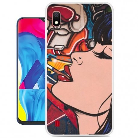 Funda Samsung Galaxy A10 Gel Dibujo Chica Cool