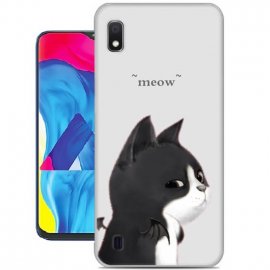 Funda Samsung Galaxy A10 Gel Dibujo Gatito