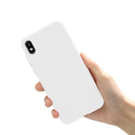 Funda Samsung Galaxy A10 lavable Mate Blanca Extra fina