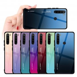 Funda Xiaomi Redmi Note 8 Tpu Trasera Cristal templado