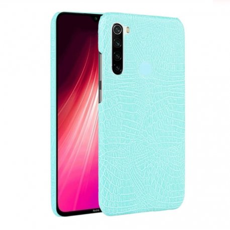 Carcasa Xiaomi Redmi Note 8 Cocodrilo Turquesa