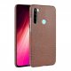 Carcasa Xiaomi Redmi Note 8 Cocodrilo Marron