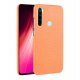 Carcasa Xiaomi Redmi Note 8 Cocodrilo Naranja