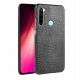 Carcasa Xiaomi Redmi Note 8 Cocodrilo Negra