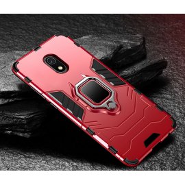 Funda Xiaomi Redmi 8A Anillo Soporte Roja