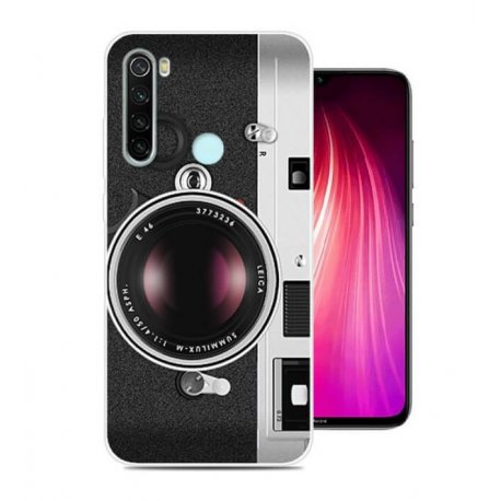 Funda Xiaomi Redmi Note 8 Dibujo Camara Tpu
