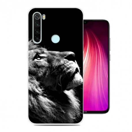 Funda Xiaomi Redmi Note 8 Dibujo Leon Tpu