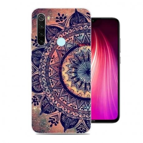 Funda Xiaomi Redmi Note 8 Dibujo Flor Tpu