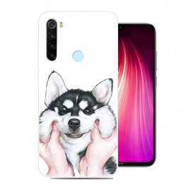 Funda Xiaomi Redmi Note 8 Dibujo Husky Tpu