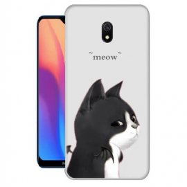 Funda Xiaomi Redmi 8A Gel Dibujo Gato