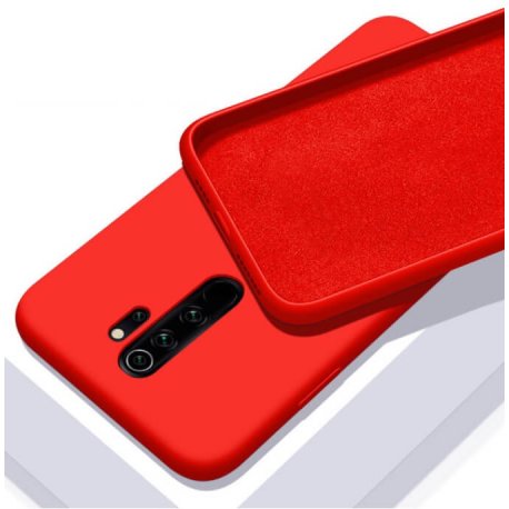 Carcasa Xiaomi Redmi Note 8 Pro Lavable Mate Roja