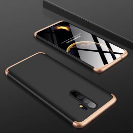 Funda 360 Xiaomi Redmi Note 8 Pro Negra y Dorada