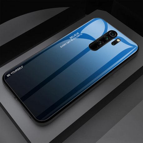 Funda Xiaomi Redmi Note 8 Pro Tpu Trasera Cristal templado