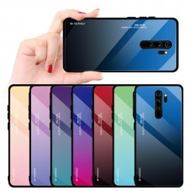 Funda Xiaomi Redmi Note 8 Pro Tpu Trasera Cristal templado