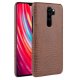 Carcasa Xiaomi Redmi Note 8 Pro Cocodrilo marron