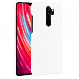 Carcasa Xiaomi Redmi Note 8 Pro Cocodrilo Blanca