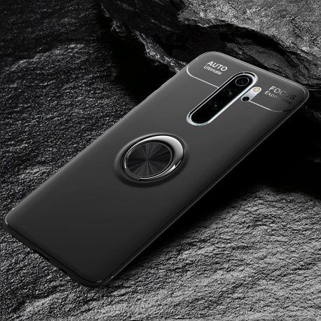 Funda Xiaomi Redmi Note 8 Pro Tpu Anillo Negra