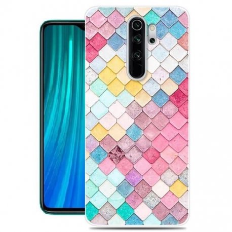 Funda Xiaomi Redmi Note 8 Pro Dibujo Aquarela Tpu