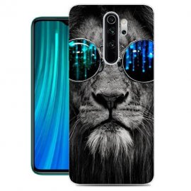 Funda Xiaomi Redmi Note 8 Pro Dibujo Leon Rockero Tpu