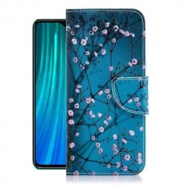 Funda Libro Xiaomi Redmi Note 8 Pro Soporte Blossom