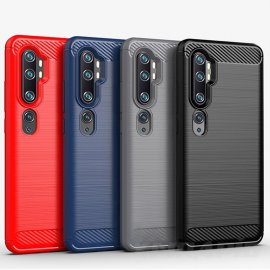 Funda Xiaomi Mi Note 10 TPU Carbono 3D