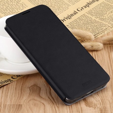 Funda Libro Xiaomi Mi Note 10 Mofi Soporte negra