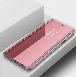 Funda Xiaomi Mi Note 10 libro Smart View Rosa