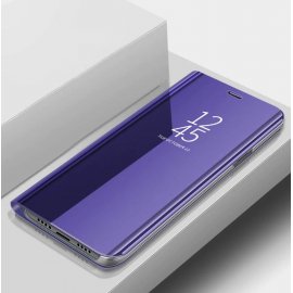 Funda Xiaomi Mi Note 10 libro Smart View Lila