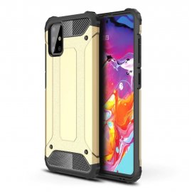 Funda Samsung Galaxy A51 Shock Resistante Dorada